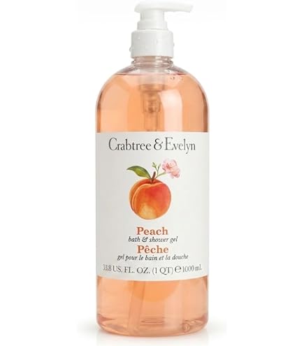Crabtree & Evelyn Peach Bath and Shower Gel, 500 mL : Amazon.ca